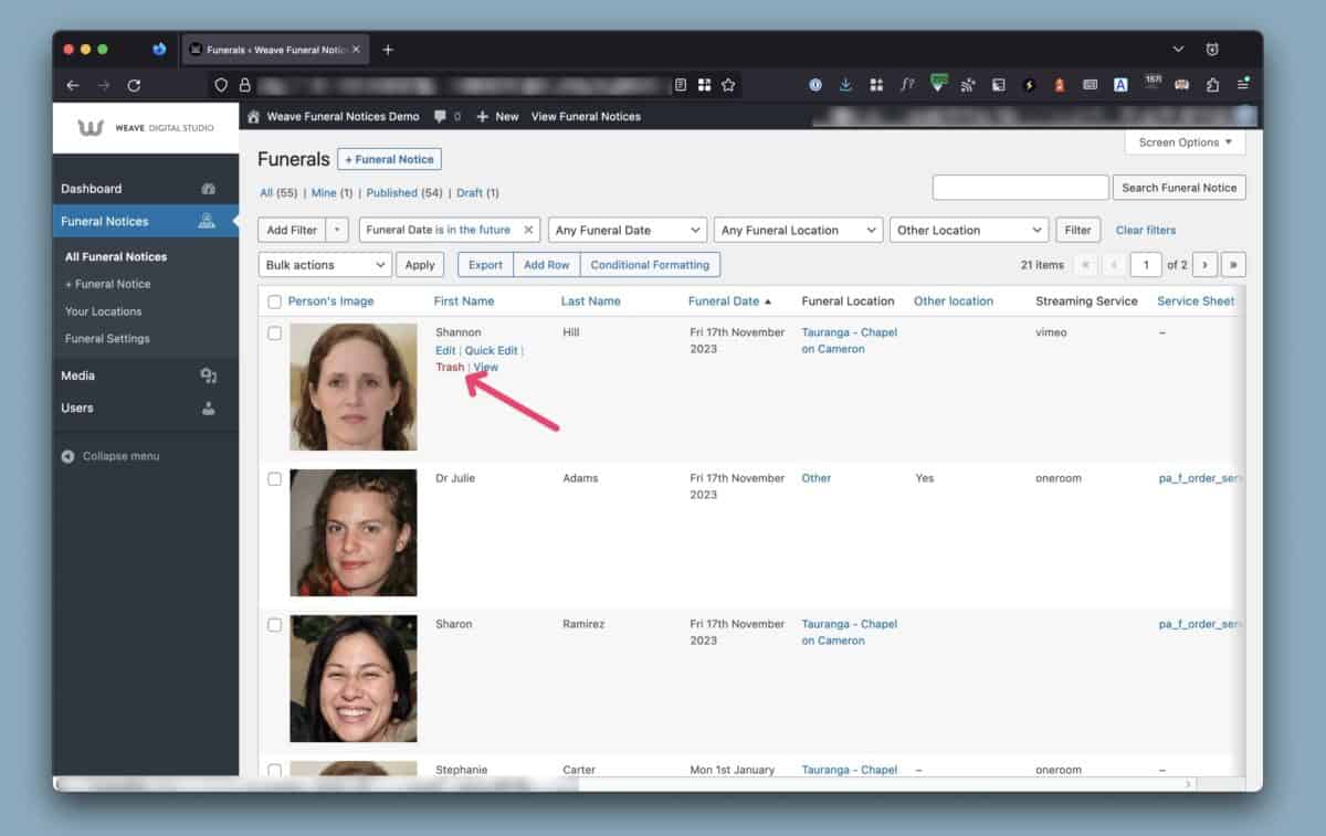 30a7054571c9170dab444a318158d006ac1e83bb4d68751f3a4f5e413e247a7ctrash Funeral Notice